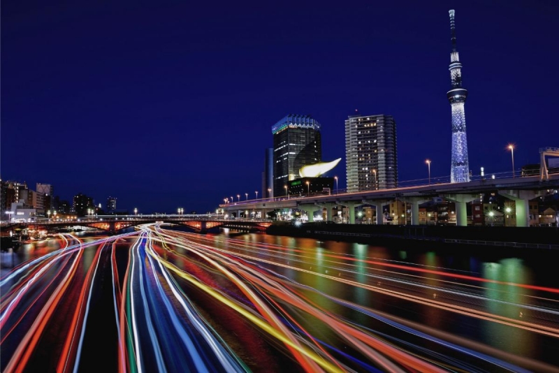 27屋形船 夜景
